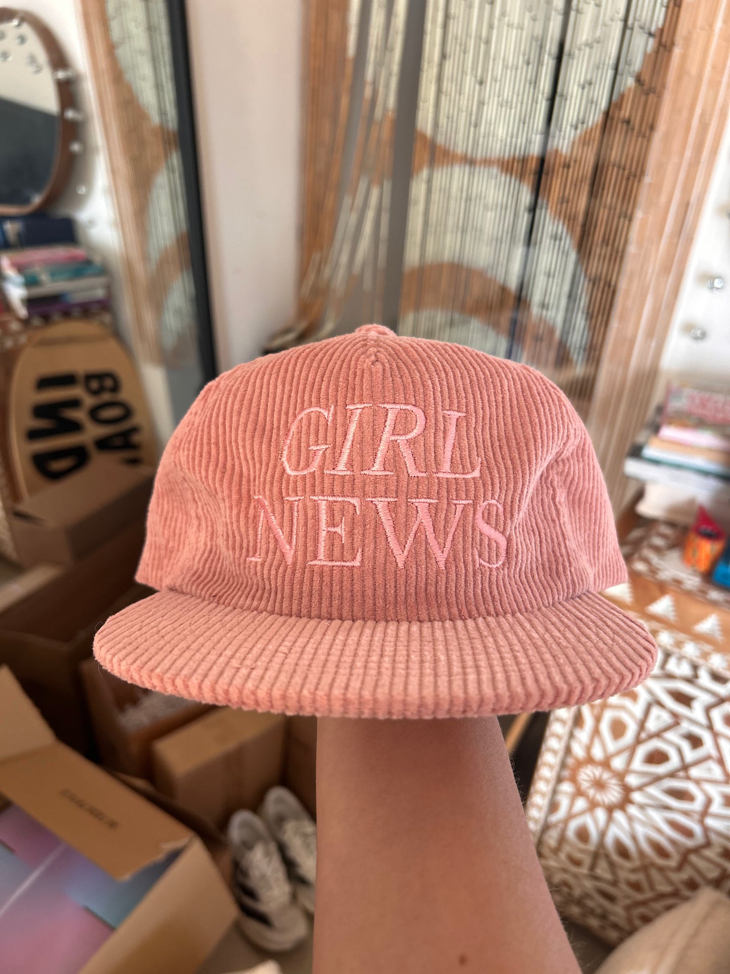 Girl News Hat