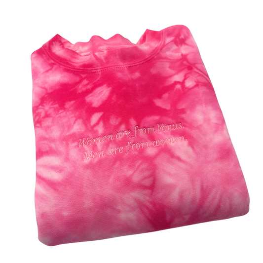 'Men are from Women' Pink Sweatshirt